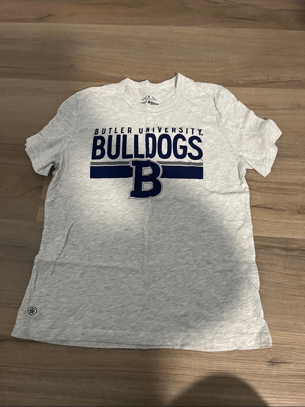 Butler University Bulldogs Graphic Tee - Light Gray & Navy